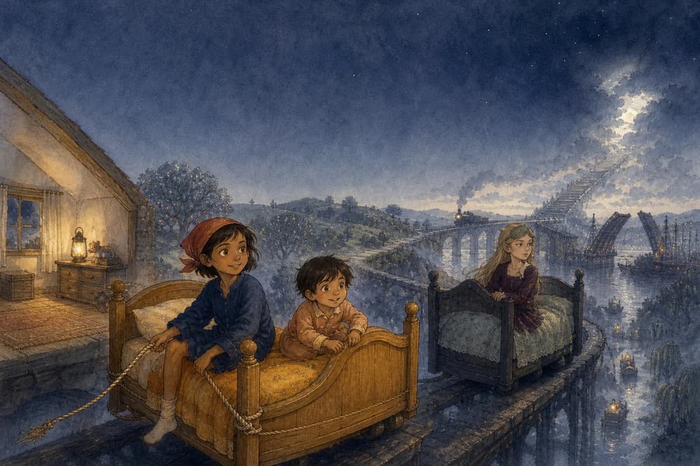 Omslaget till Rut och nattens sista snöre