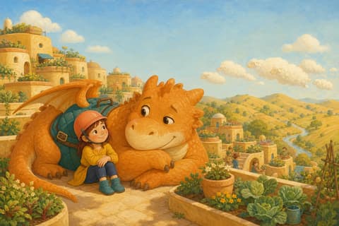 Omslaget till Anya och Pof: Sömnig färd över kullarna